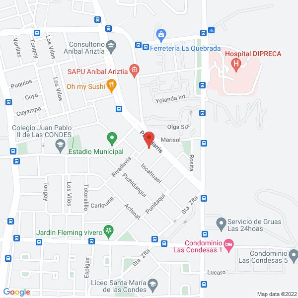 Map of Radio Taxis para ti al Aeropuerto