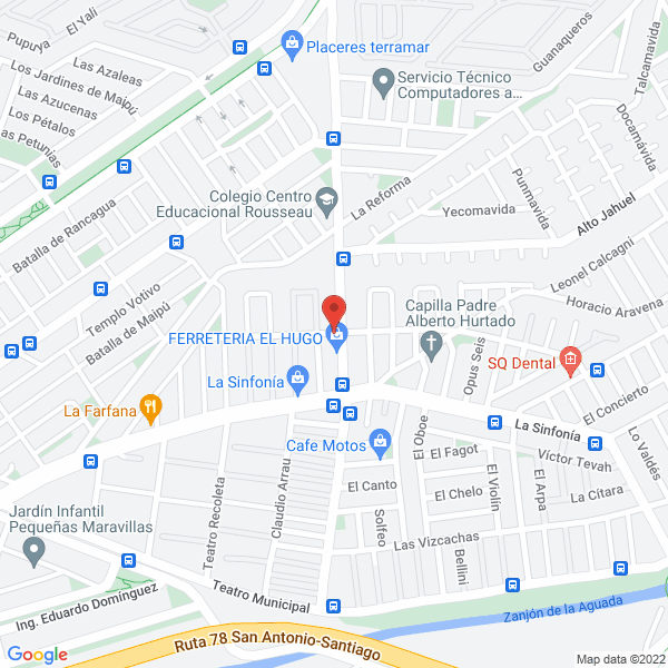 Map of Radio Taxi a Tiempo