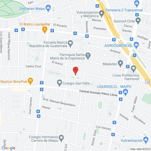 Map of Radio Taxi Lexuss