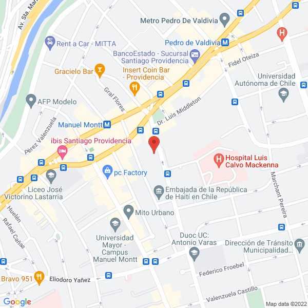 Map of Reserva Tu Salud