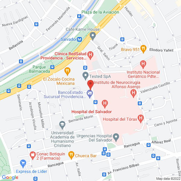 Map of Salazar Y Martínez Ingeniería SPA