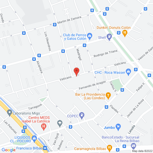 Map of Suministros y Equipos Tecpromin S.A.