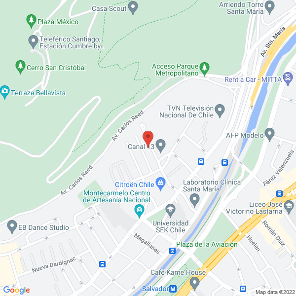 Map of Sindicato Nacional de Empleados de Trabajadores de UCTV