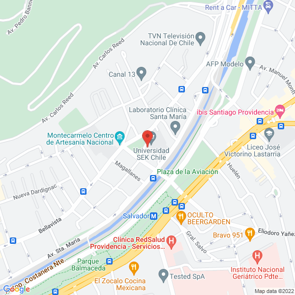 Map of Seper - Concesionarios de Casinos