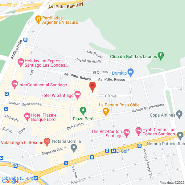 Map of Stitchkin Gestión Inmobiliaria Ltda.