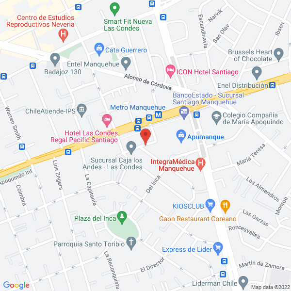 Map of Sutil Nazca Saatchi & Saatchi