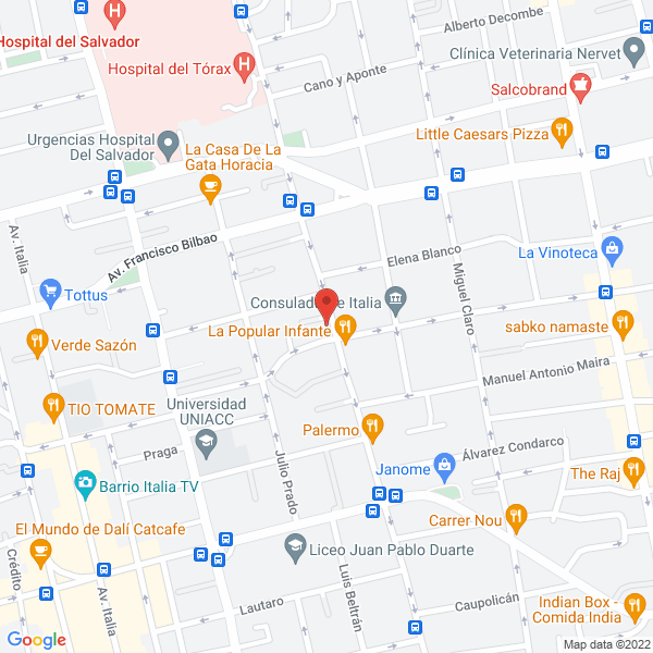 Map of Servicios Agro Precisión Ltda.