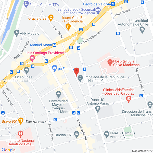 Map of Servicio Técnico Oficial