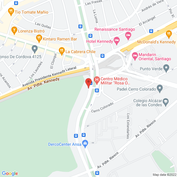 Map of Street Machine