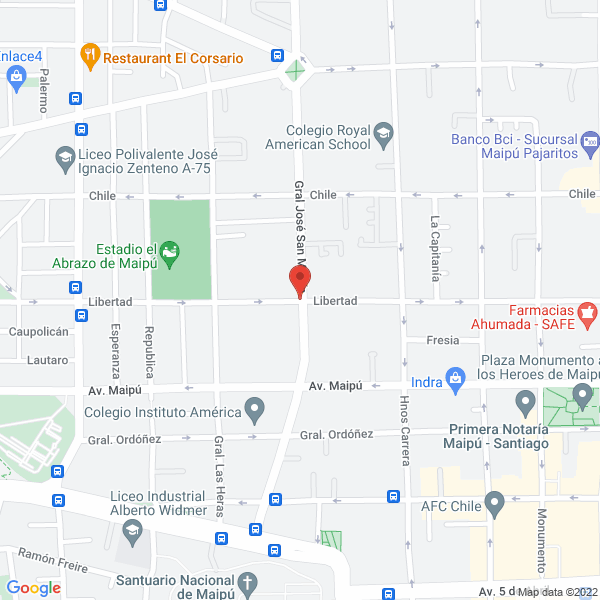 Map of Supermercados Pan-Sol