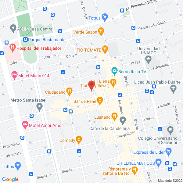 Map of Servicio Automotriz René Torres