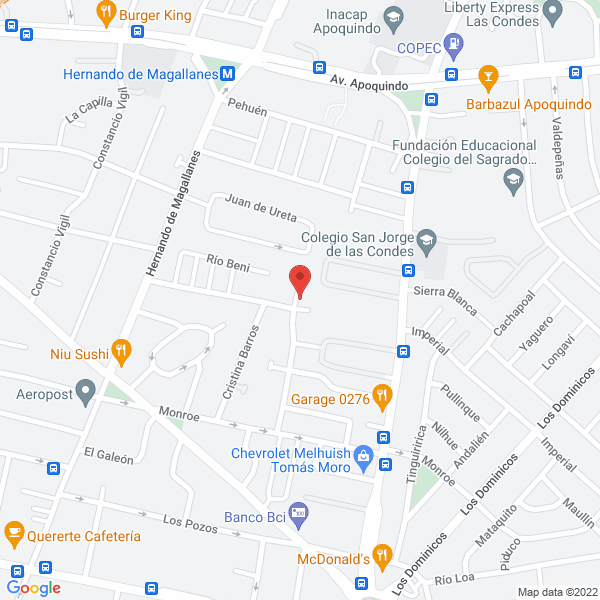 Map of Servicio de Marketing Técnico Ltda.