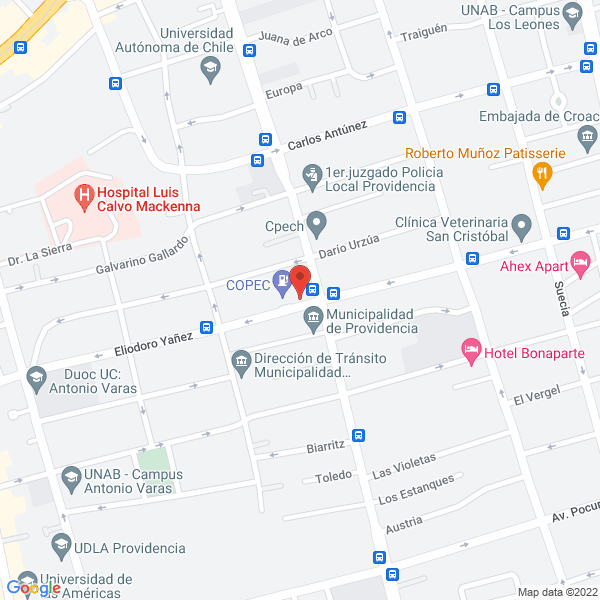 Map of Servicios Integrados Sintesis S.A.
