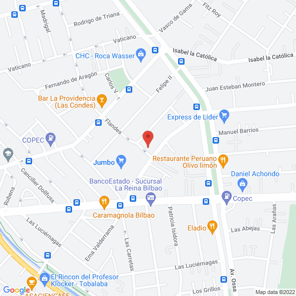 Map of Serproen Home Care