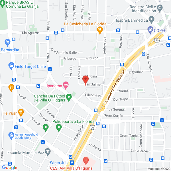 Map of Santiago Chance Consulter Ltda.