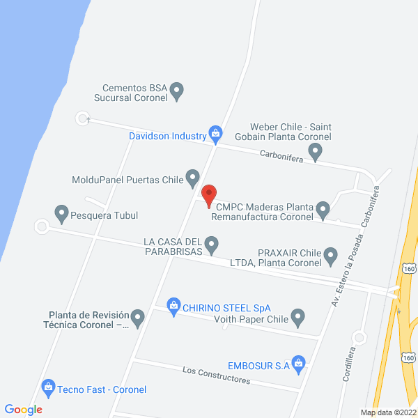 Map of Soc. Industrial y Comercial Fen