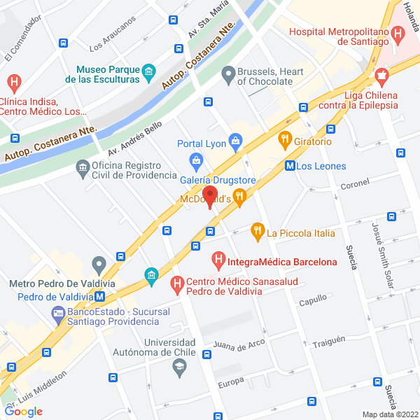 Map of Soul of the Orient Restauran
