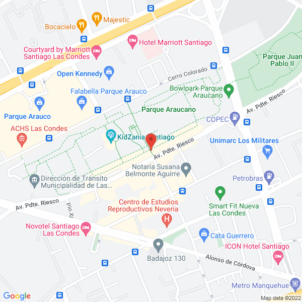 Map of Sociedad de Inversiones Chilenos S.A.