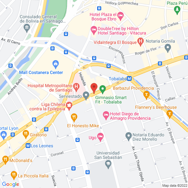 Map of Soserv Ltda.