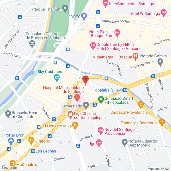 Map of Salón de Belleza Lucía Labra