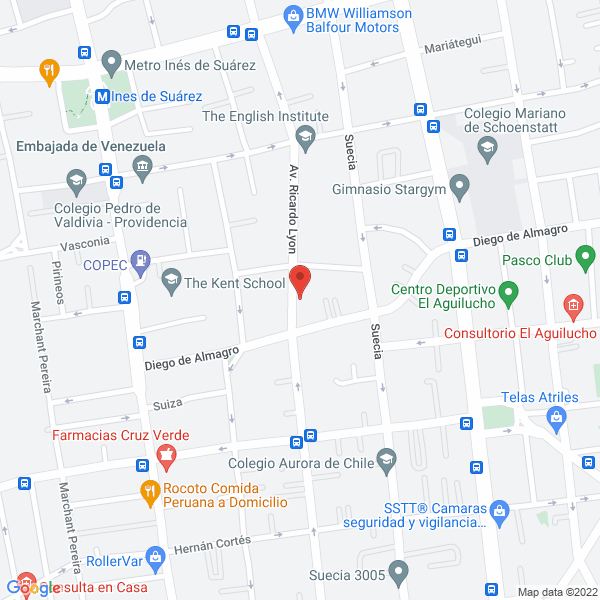 Map of Sala Cuna y Jardín infantil El Ingenio