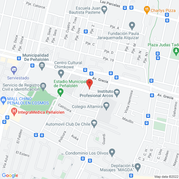 Map of Servicio Técnico Bruno Vicencio