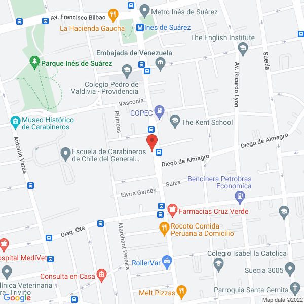 Map of Spa Roy Sothers