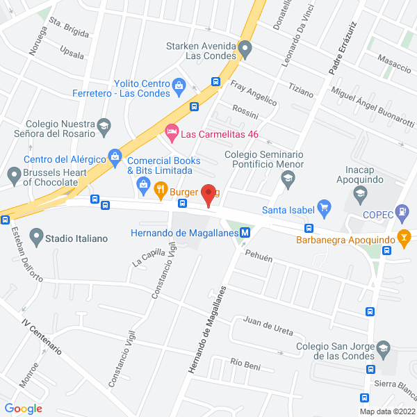 Map of SEING Ingeniería