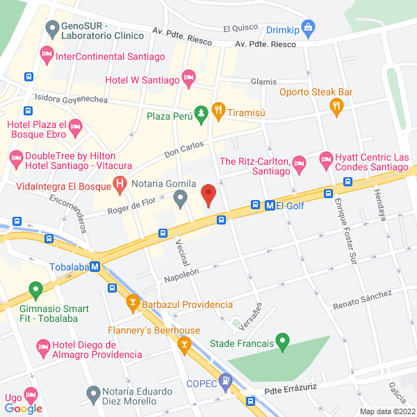 Map of Surcorp S.A