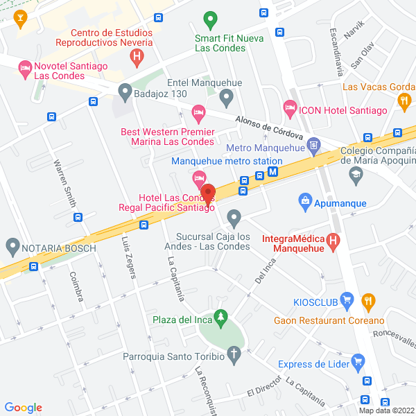 Map of Sociedad Comercial Easy Power Limitada