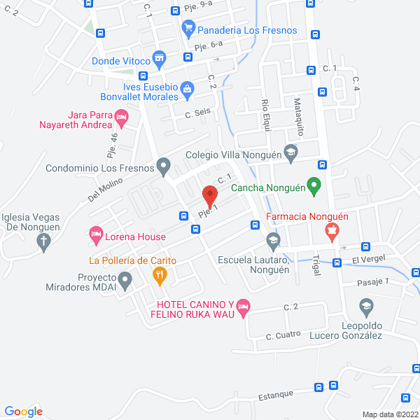 Map of Sociedad Hidrobombas Industriales Ltda.