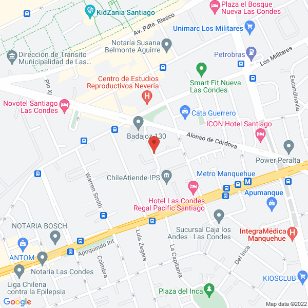 Map of Sermi Proyecto