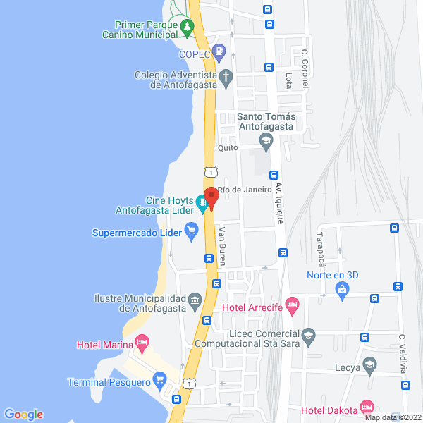 Map of Sala Cuna y Jardin Infantil Sueño Magico