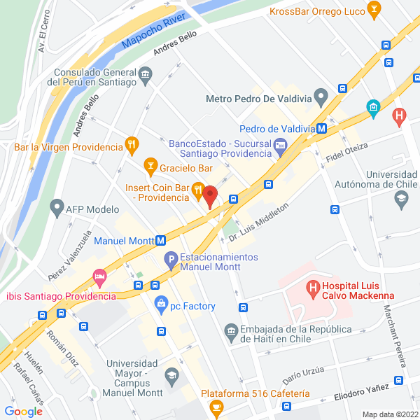 Map of Tromben S. A.