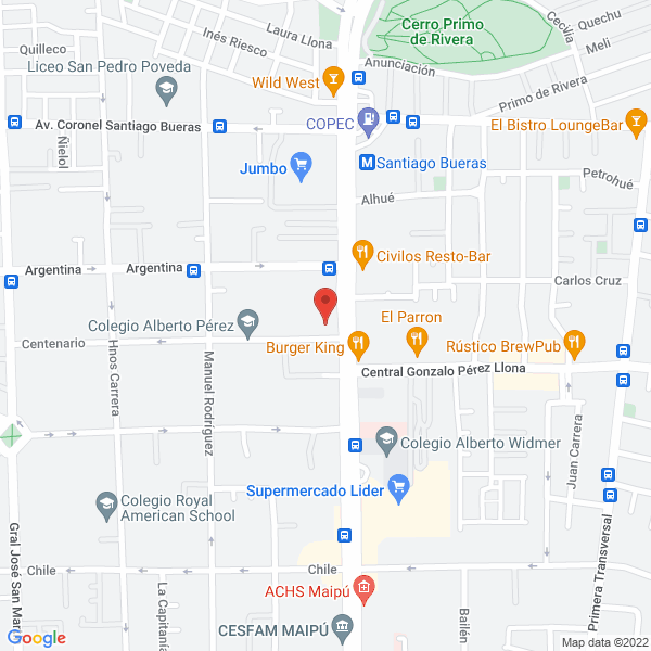 Map of Theograma Ltda.