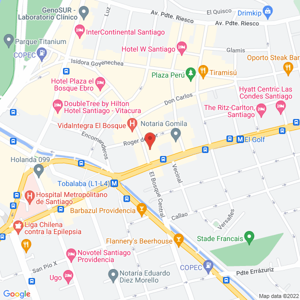 Map of Transportes Ejecutivos Ltda.