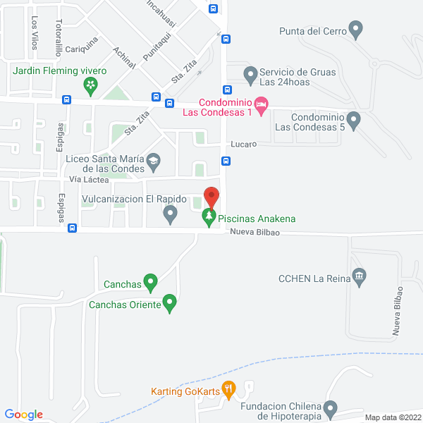 Map of Tres Ases