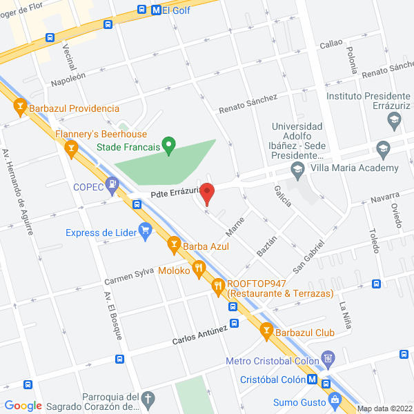 Map of Tds True Digital Systems Chile S.A.