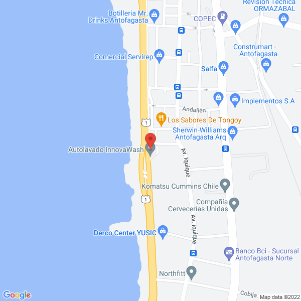 Map of Transmetal Ltda.