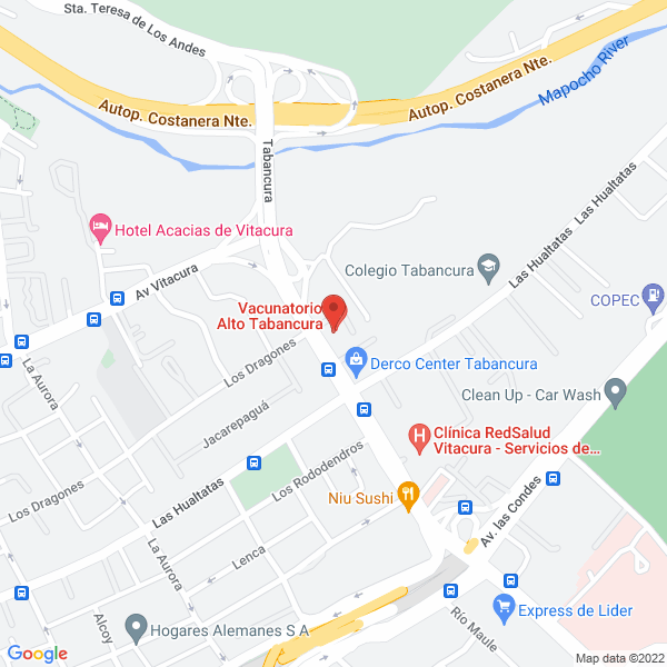 Map of Tracolight Novalight Martín