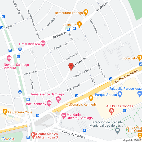 Map of Traducciones Liliana Schiappacasse