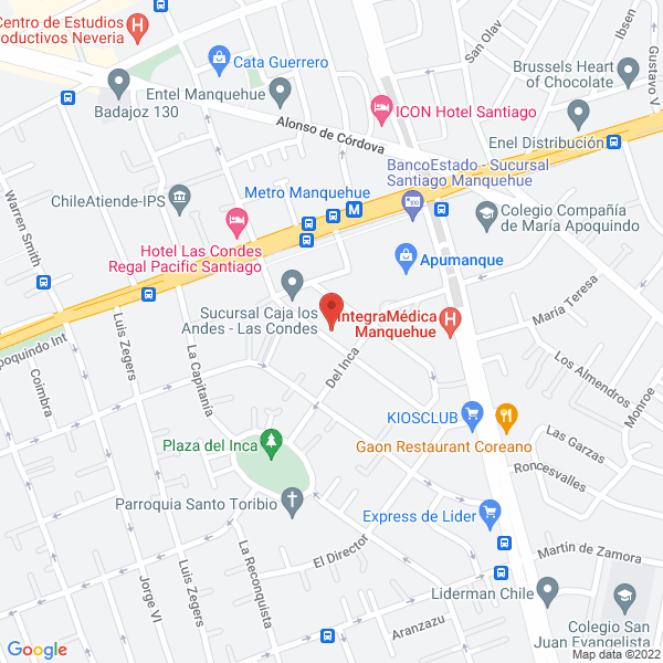 Map of Trayken Servicios y Transporte E.I.R.L.