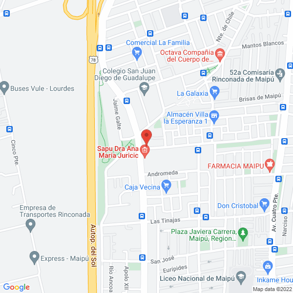 Map of Transportes Gesta