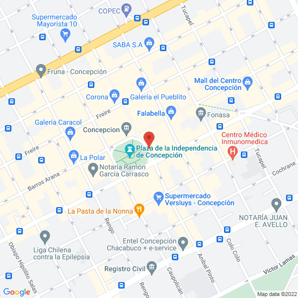 Map of Timbre Toledo