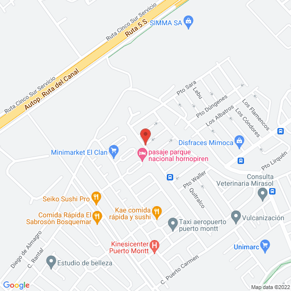 Map of Transvergara Radiotaxi