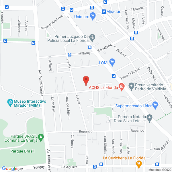 Map of Transportes Ojeda