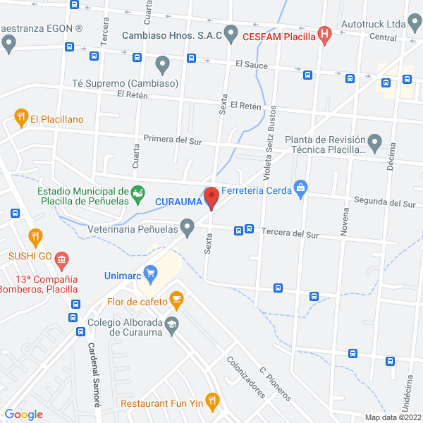 Map of Veterinaria Peñuelas