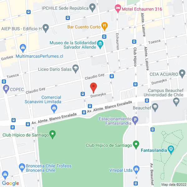 Map of Vistiendo La Casa