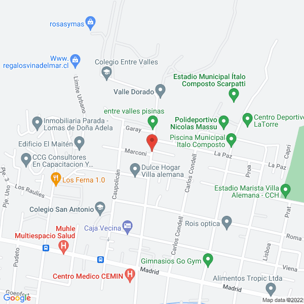 Map of YIEM Construcciones