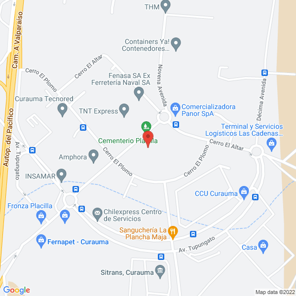 Map of Transcoiro